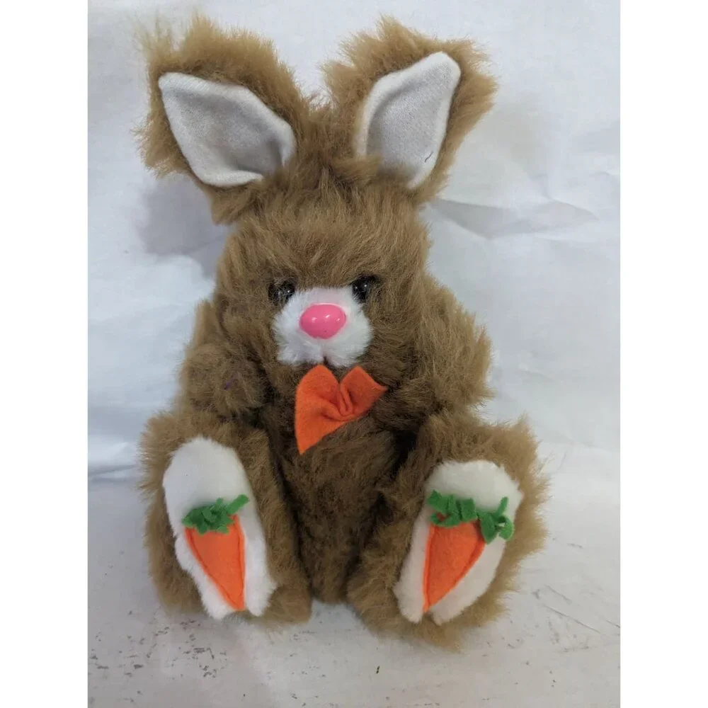 Vintage U.S.‎ Toy Brown Bunny Plush 9